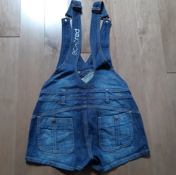 Eckored denim overall - Picture 2 of 6